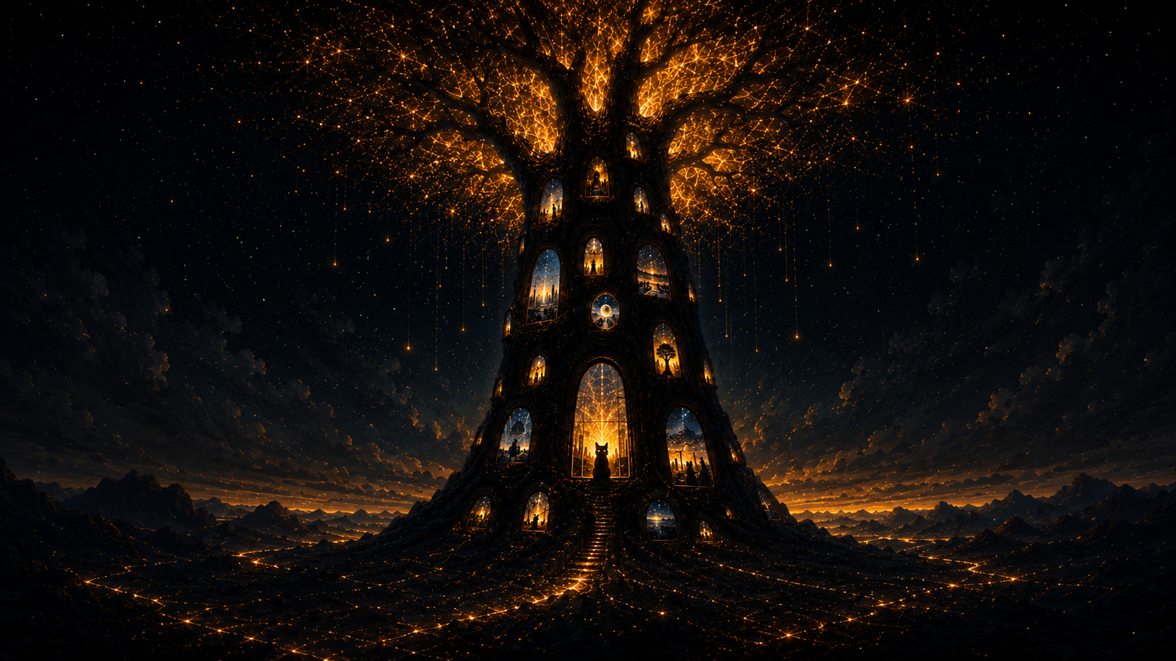 Theorisis luminous world tree